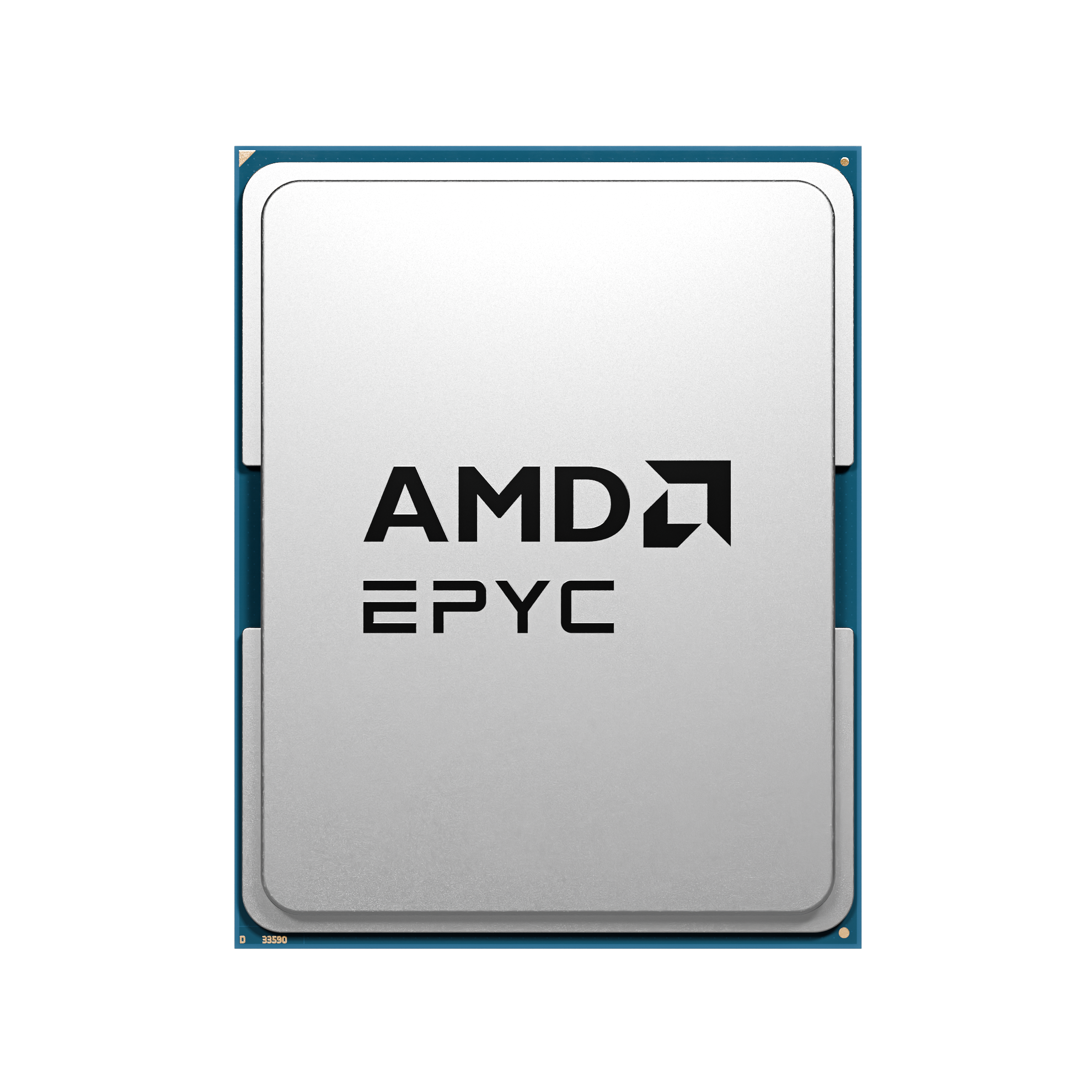 A standalone AMD EPYC 9006 SP8 server processor.