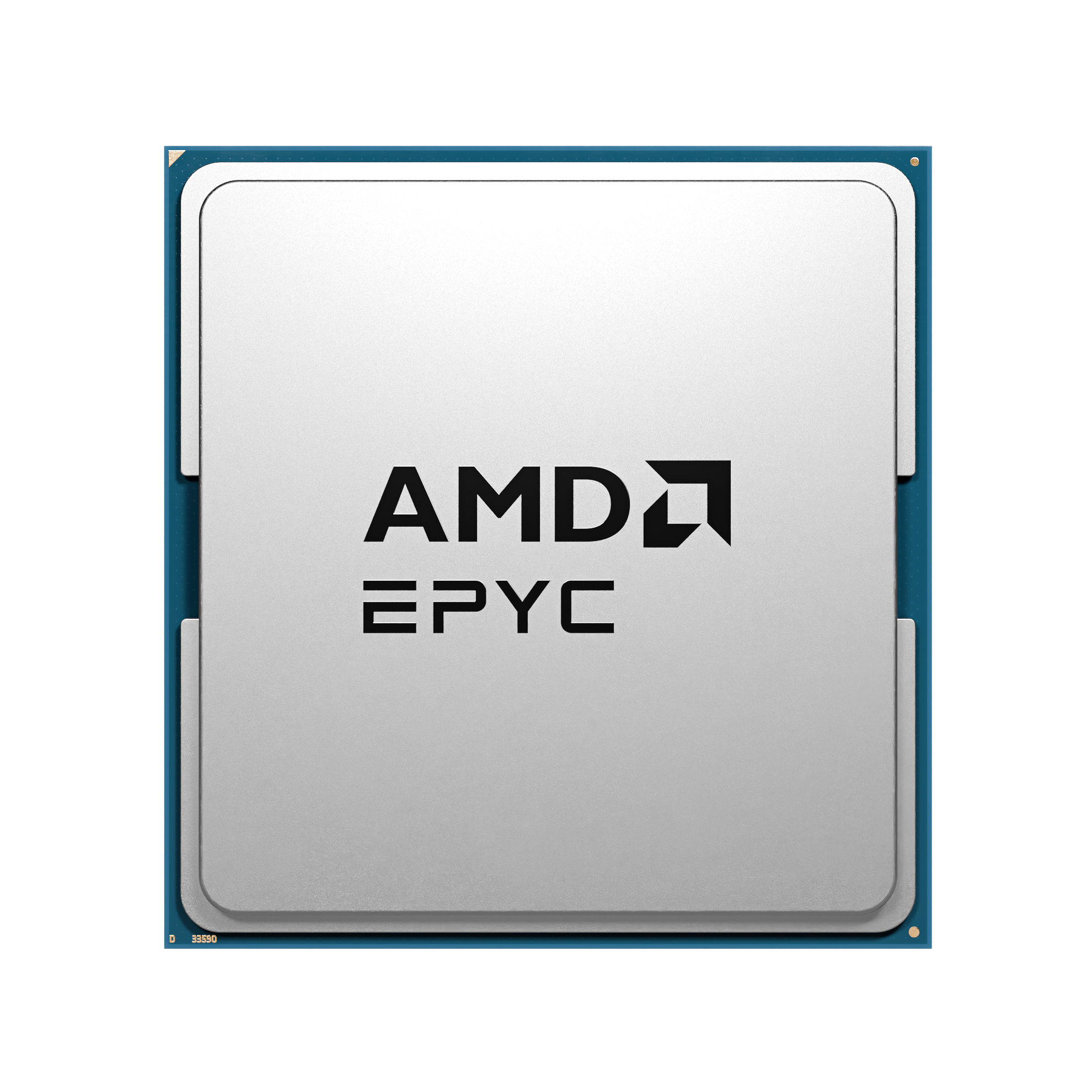 A standalone AMD EPYC 9006 SP7 server processor.