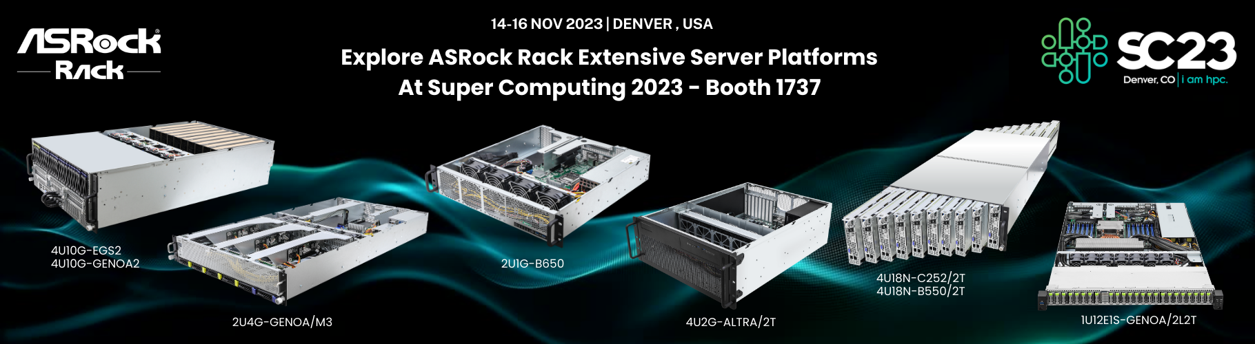 ASRock Rack Announces Support of NVIDIA H200 Tensor Core GPUs and GH200 Grace Hopper Superchips and Highlights HPC and AI Server Platforms at SC'23