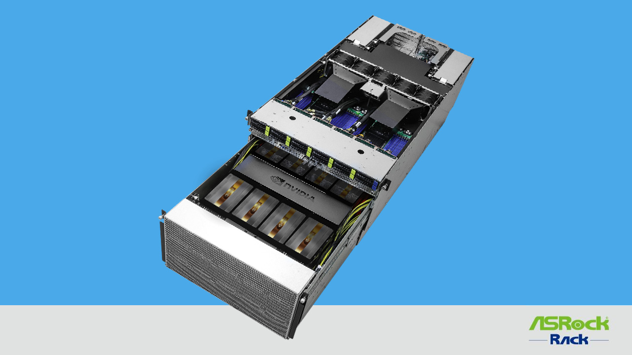 ASRock Rack 8U8X-GNR2 SYN B200 Review NVIDIA HGX B200 8-GPU Server 