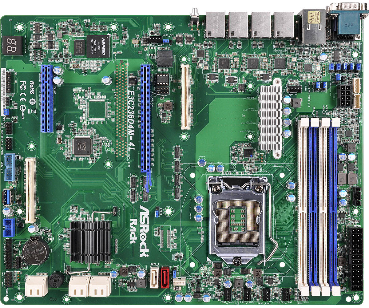 ASRock Rack E3C236D4M 4L