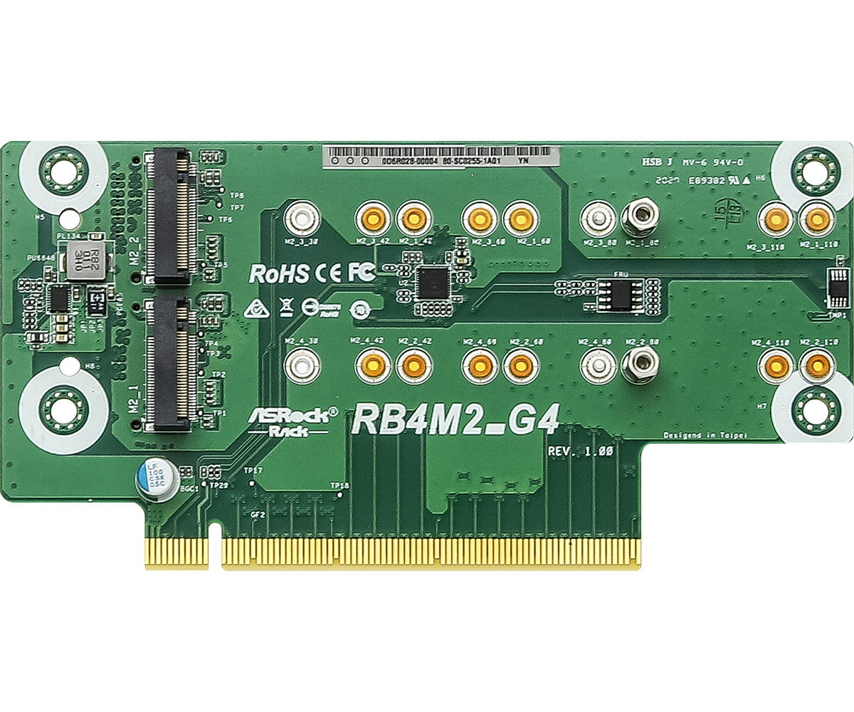 Asrock Rack Rb4m2 G4