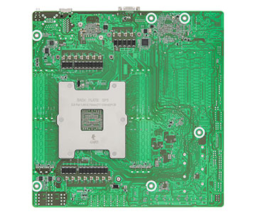 Asrock rack turind8ud-2t/x550 | amd epyc 9005/9004 sp5 | ddr5 rdimm pcie 5. 0 10gbe ipmi | server matična plošča 3 Asrock rack turind8ud-2t/x550 zadnja stran strežniške matične plošče