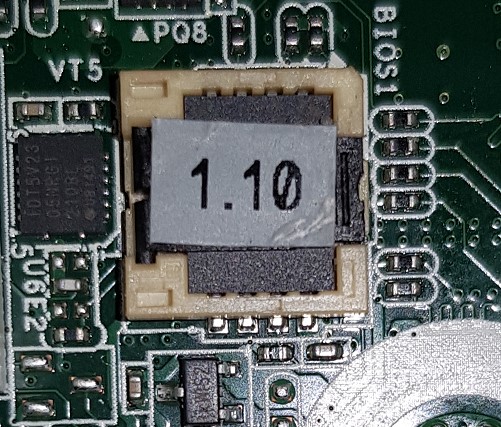 A.	Select  the  Chip  compartment  and (you may need to remove  the  sticker.)