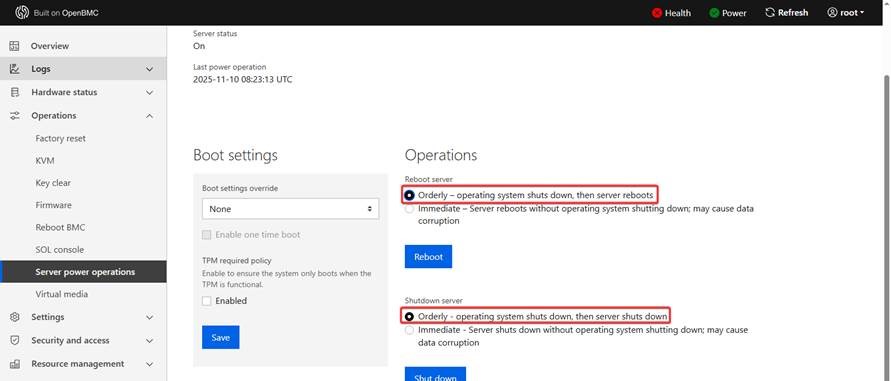 How to Resolve the “Orderly Shutdown” and “Orderly Reboot” malfunction on ARM-Based Motherboards